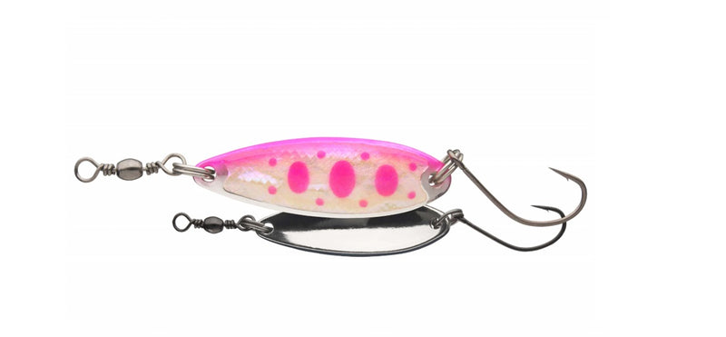 Daiwa Presso CNK spoon fishing lure with detailed painted design and ergonomic handle for effective fishing performance.