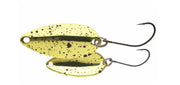 Daiwa PRESO MVR spoon lure with silver finish for fishing, shown in close-up image highlighting its sleek design and reflective surface.