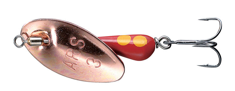 Smith AR-S spinner with sleek design and metallic finish, showcasing the compact and lightweight construction.