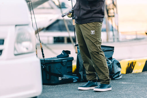 DRY MESH PANTS BLACK - Ebisu