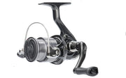 Daiwa 26 Crossfire LT fishing reel with black and silver design, featuring spool and handle components visible in the image.