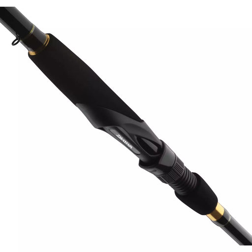 Daiwa Crossfire UL spinning fishing rod with lightweight graphite construction and ergonomic handle.