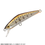 Smith D-COMPACT 38mm 2.5g wobbler fishing lure showing its compact design and vibrant color pattern.
