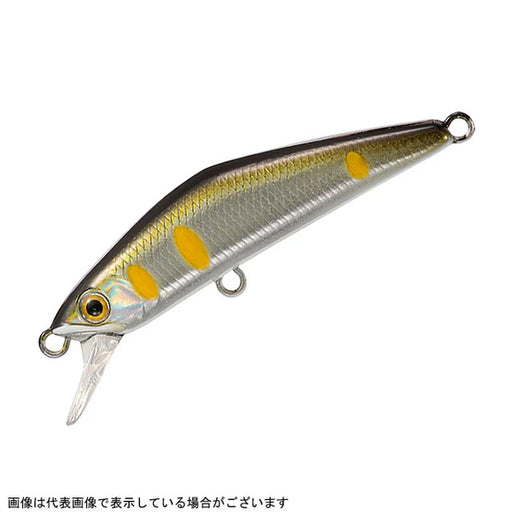Smith D-COMPACT 38mm 2.5g wobbler fishing lure, compact silver and blue design ideal for freshwater and saltwater fishing.