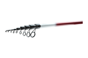 Daiwa Ninja x Bolo fishing rods displayed with sleek design and ergonomic handles, ready for freshwater or saltwater fishing.