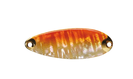 Smith PURE 3.5g NACRE fishing spoon with shiny metallic finish, designed for attracting fish during angling.