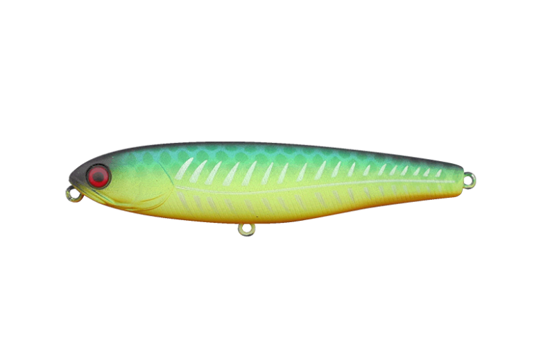 Jackall Bonnie 95 12.6g wobbler lure in jungle pattern, designed for freshwater fishing with vibrant, detailed fish attractor imagery.