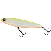 Pearl-colored Jackall Bonnie 85 9.1g wobbler fishing lure, designed for freshwater and saltwater fishing.